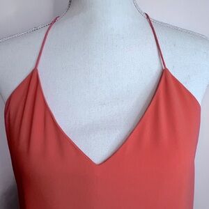 EUC Naked Zebra Coral Dress size M